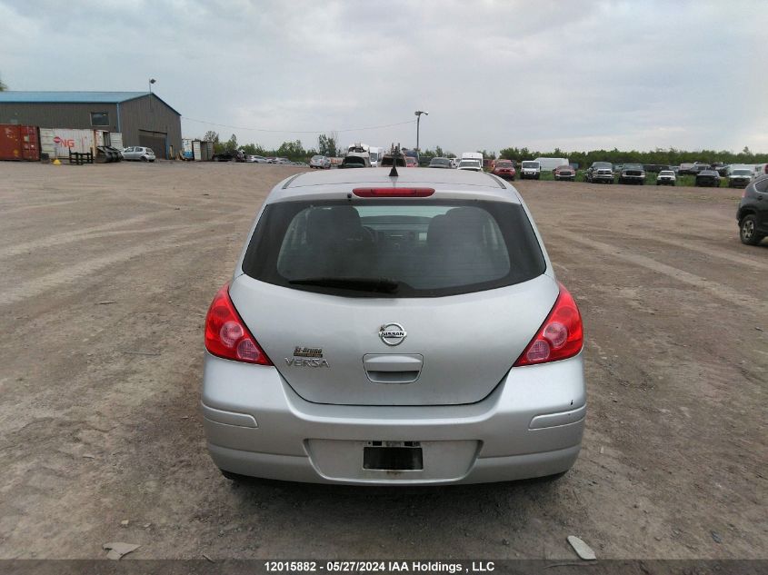 2012 Nissan Versa VIN: 3N1BC1CP6CL365212 Lot: 12015882