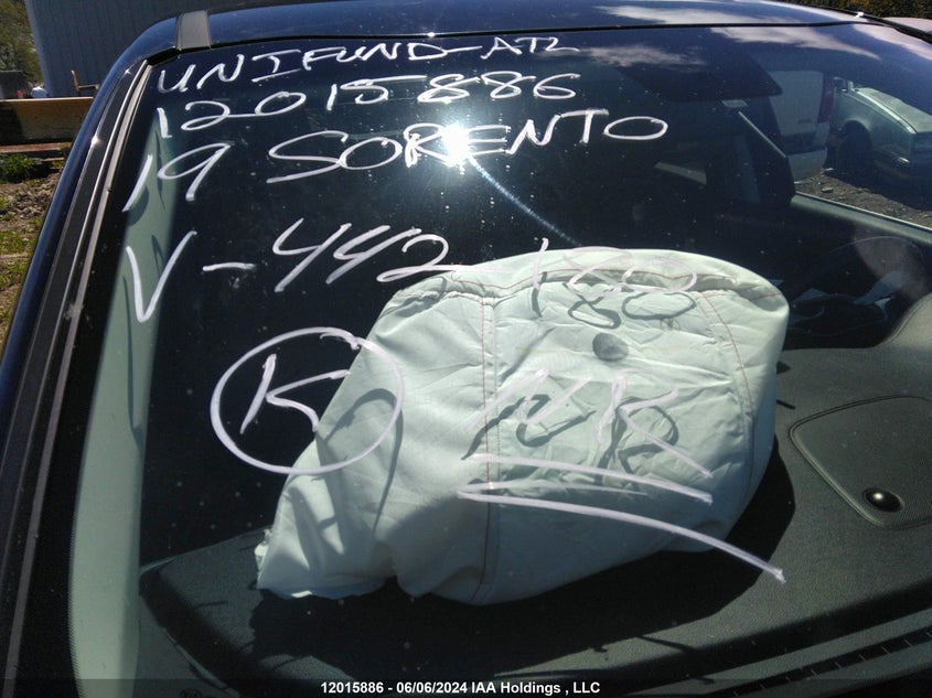 2019 Kia Sorento L/Lx VIN: 5XYPG4A31KG442180 Lot: 12015886