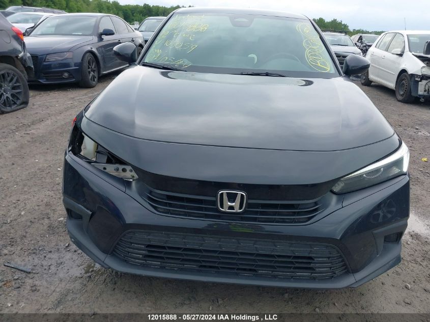 2022 Honda Civic VIN: 2HGFE2F22NH105059 Lot: 12015888