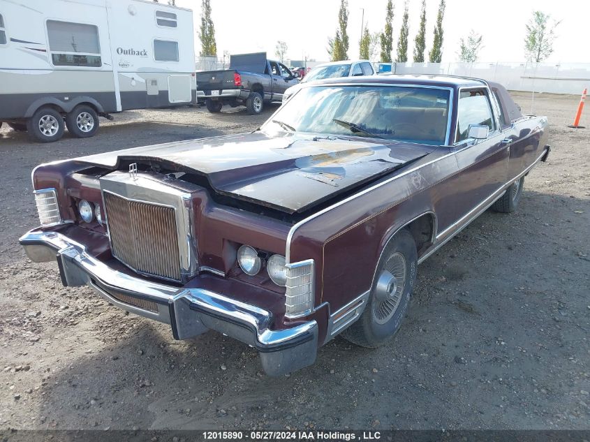 1977 Lincoln Continental VIN: 7Y81A893391 Lot: 12015890