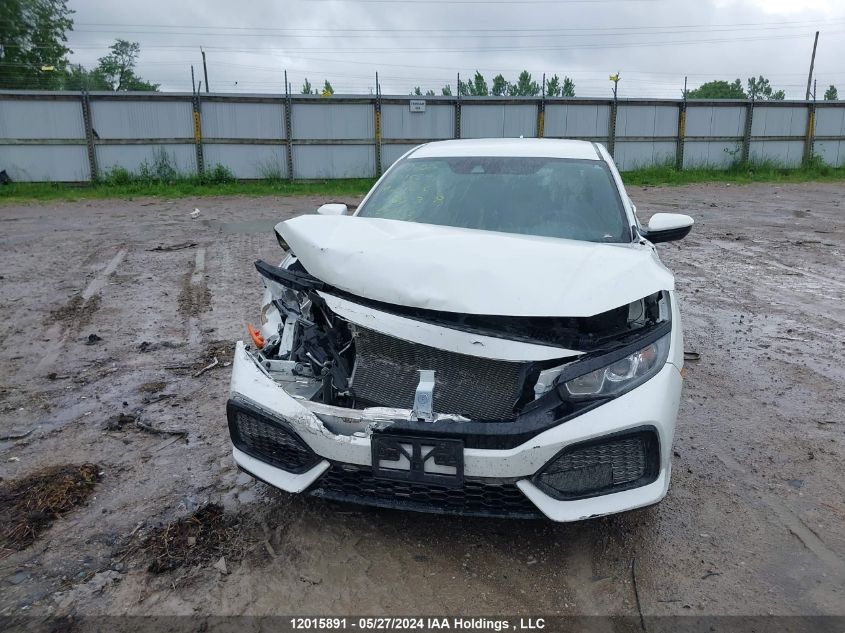 2019 Honda Civic Hatchback VIN: SHHFK7H32KU301318 Lot: 12015891