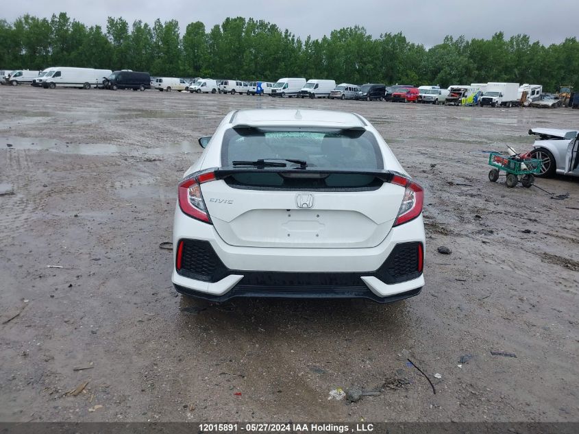 2019 Honda Civic Hatchback VIN: SHHFK7H32KU301318 Lot: 12015891