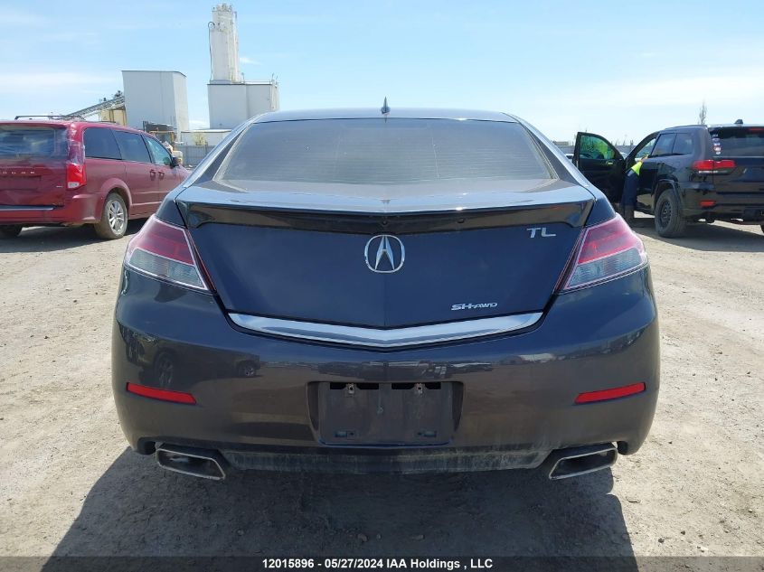 2014 Acura Tl Advance VIN: 19UUA9F72EA800499 Lot: 12015896