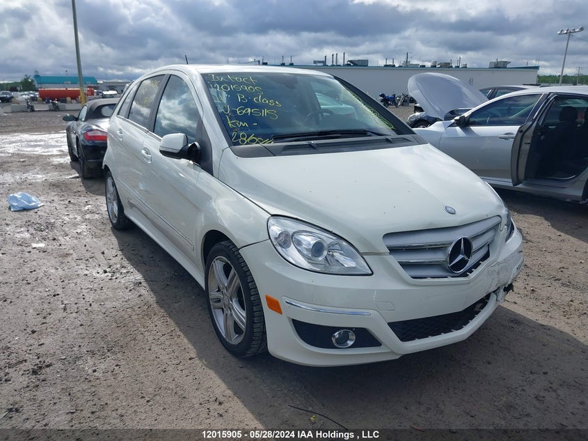 2011 Mercedes-Benz B-Class VIN: WDDFH3DB0BJ695115 Lot: 12015905