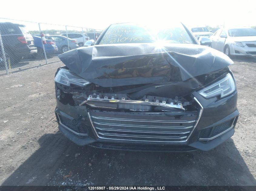 2018 Audi S4 VIN: WAUC4AF48JA210470 Lot: 12015907