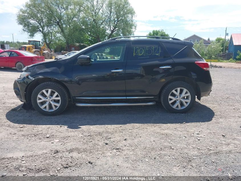 2013 Nissan Murano VIN: JN8AZ1MWXDW315202 Lot: 12015921