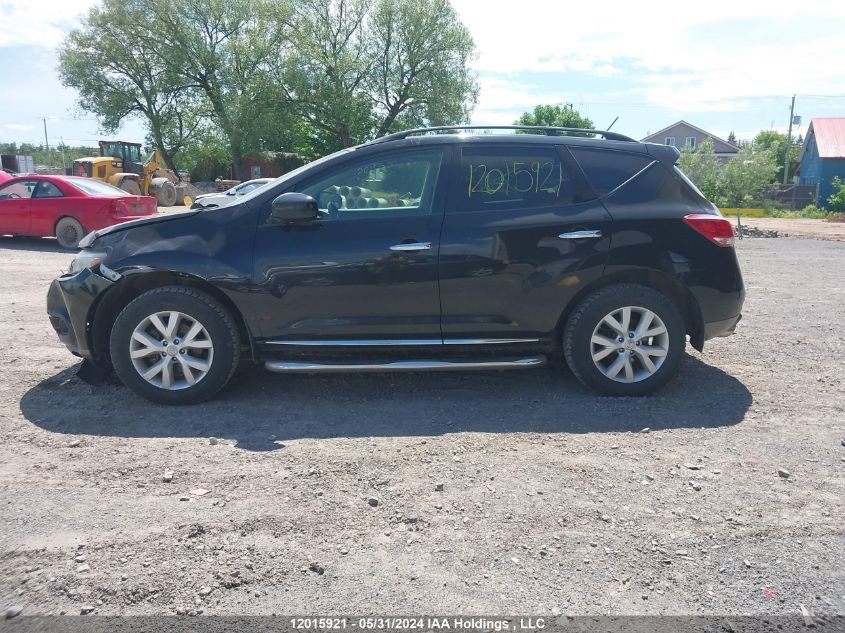 2013 Nissan Murano VIN: JN8AZ1MWXDW315202 Lot: 12015921