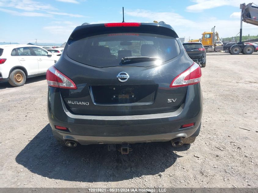 2013 Nissan Murano VIN: JN8AZ1MWXDW315202 Lot: 12015921