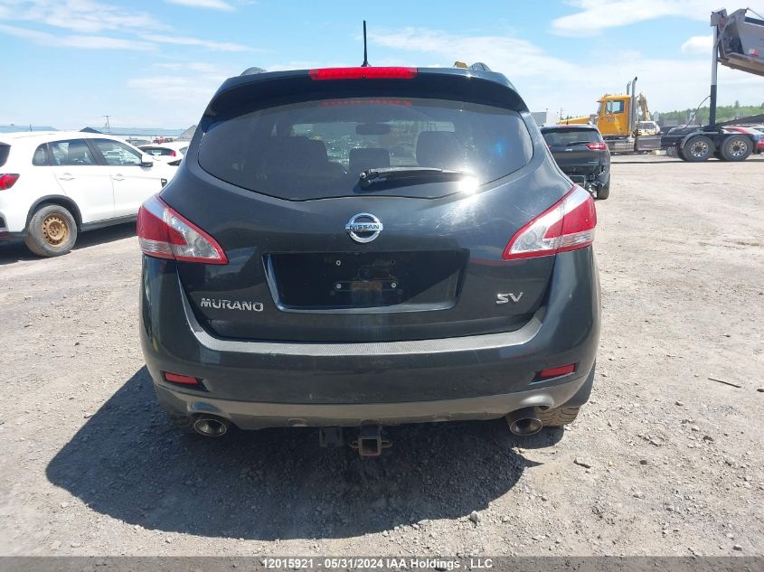 2013 Nissan Murano VIN: JN8AZ1MWXDW315202 Lot: 12015921