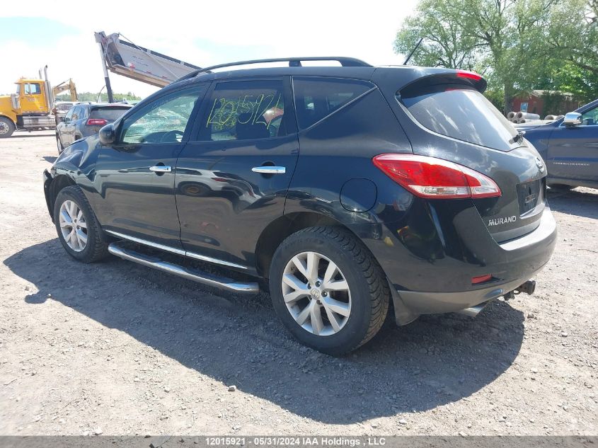 2013 Nissan Murano VIN: JN8AZ1MWXDW315202 Lot: 12015921