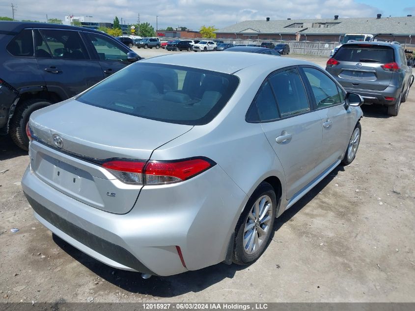 2021 Toyota Corolla Le VIN: 5YFBPMBEXMP155171 Lot: 12015927