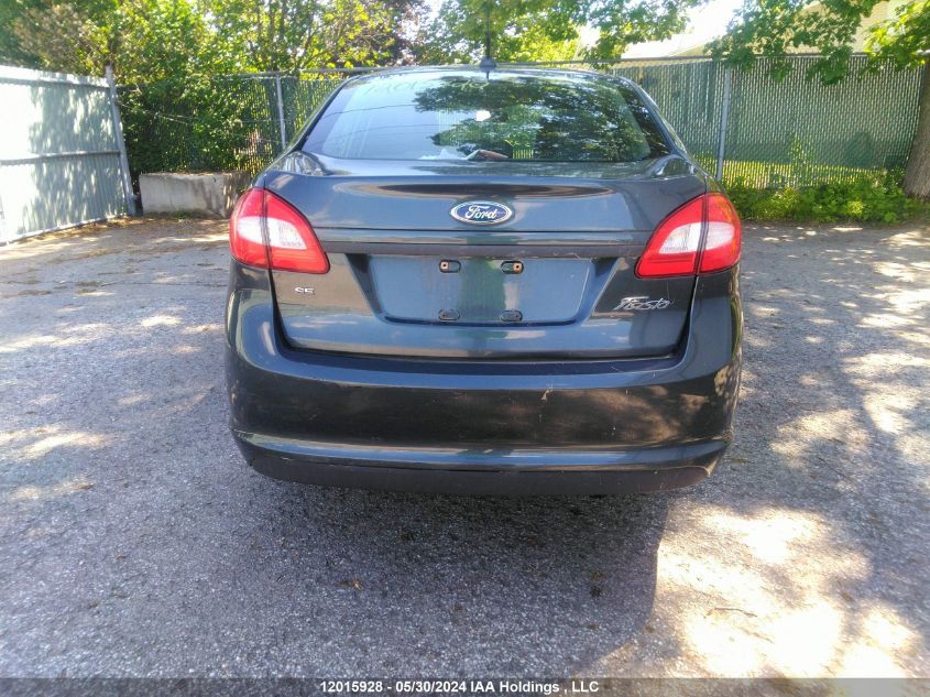 2011 Ford Fiesta Se VIN: 3FADP4BJ6BM168970 Lot: 12015928