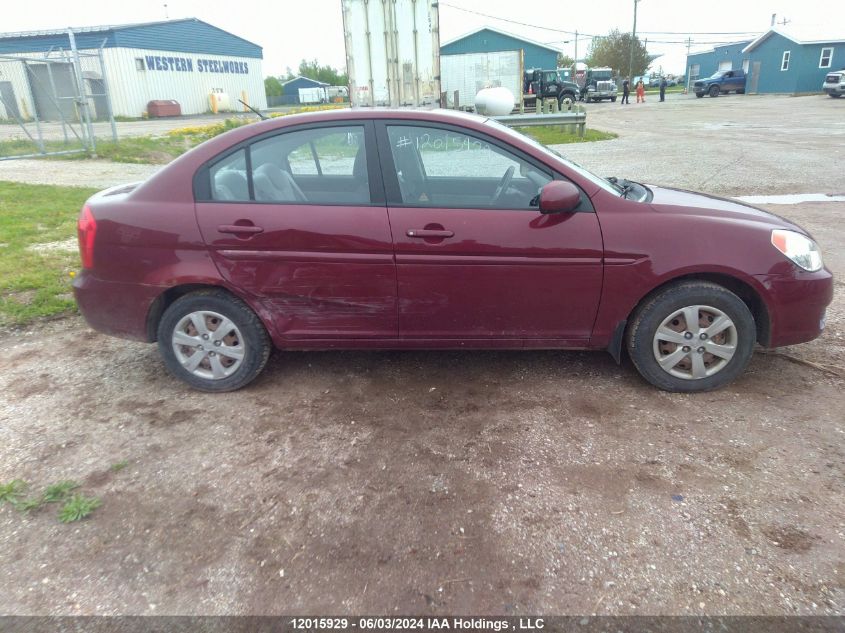 2010 Hyundai Accent Gl VIN: KMHCN4BC1AU485204 Lot: 12015929