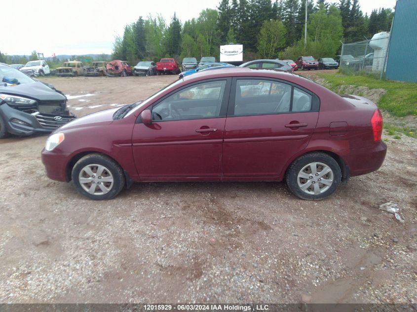 2010 Hyundai Accent Gl VIN: KMHCN4BC1AU485204 Lot: 12015929