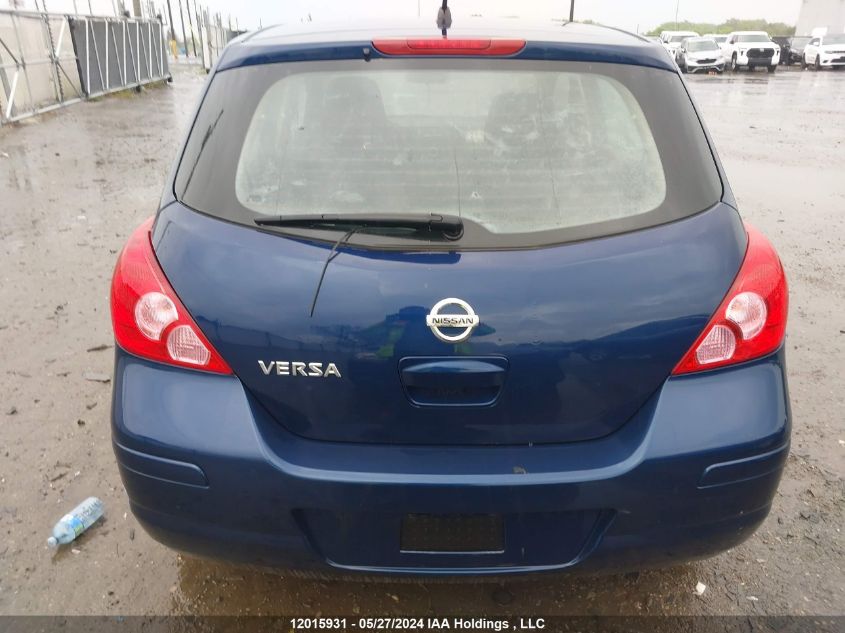 2008 Nissan Versa S/Sl VIN: 3N1BC13E98L391387 Lot: 12015931