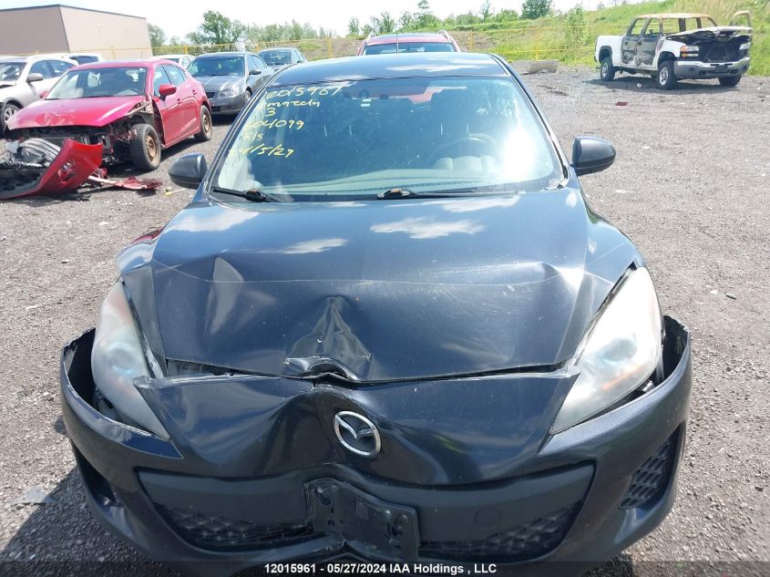 2012 Mazda 3 I VIN: JM1BL1L7XC1604099 Lot: 12015961