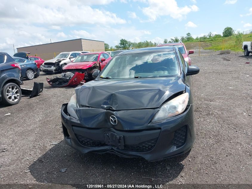 2012 Mazda 3 I VIN: JM1BL1L7XC1604099 Lot: 12015961