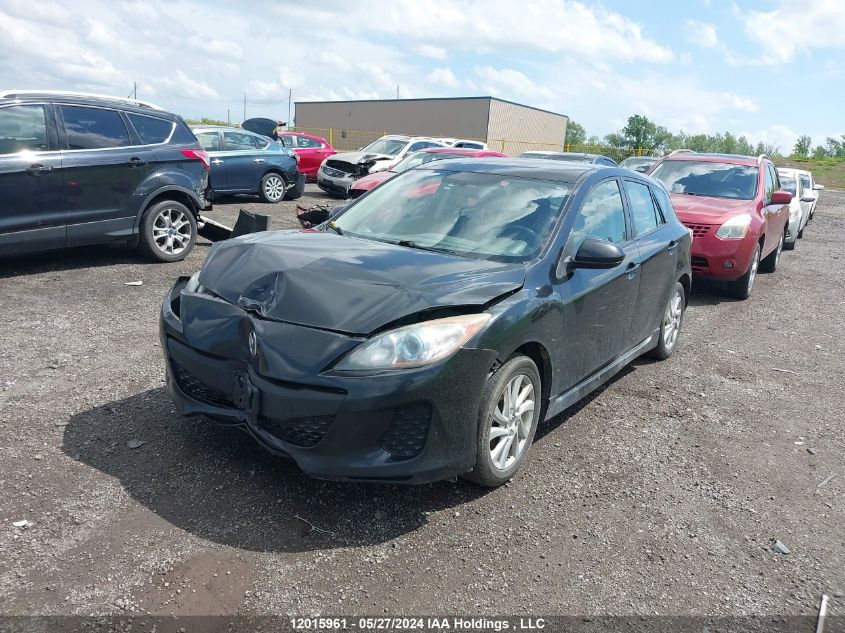 2012 Mazda 3 I VIN: JM1BL1L7XC1604099 Lot: 12015961