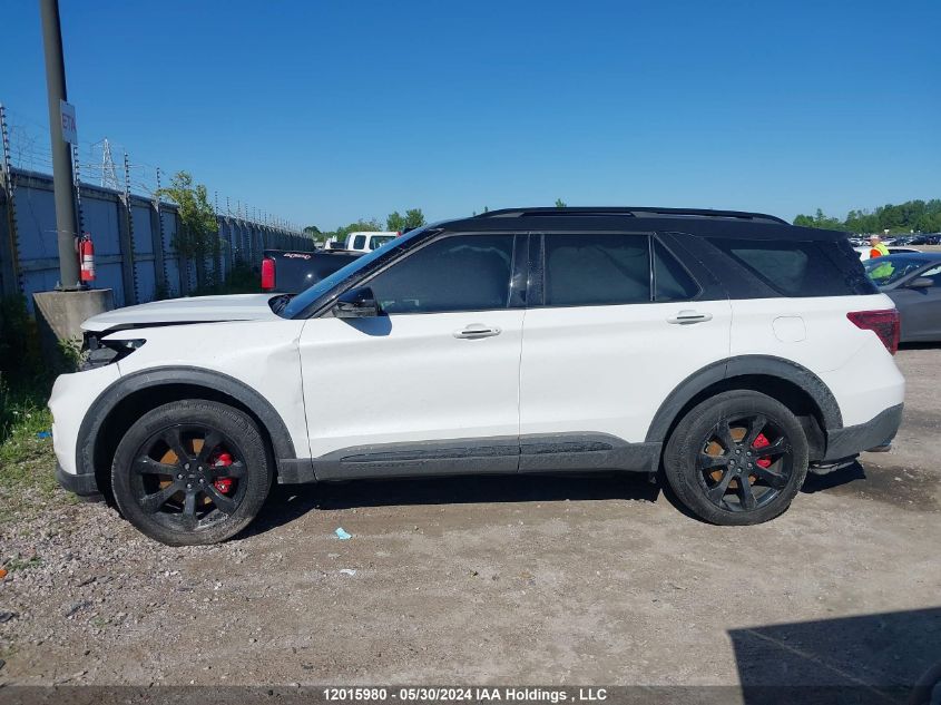 2020 Ford Explorer St VIN: 1FM5K8GC6LGB96757 Lot: 12015980