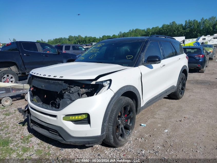 2020 Ford Explorer St VIN: 1FM5K8GC6LGB96757 Lot: 12015980