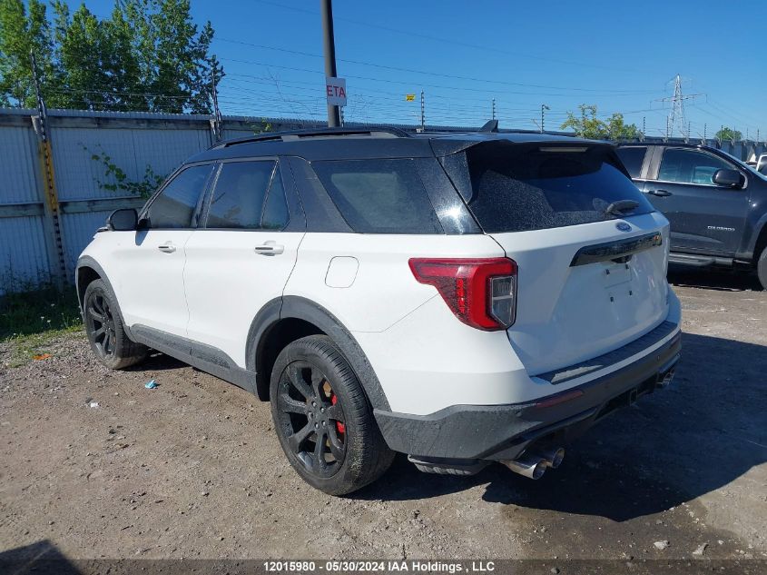 2020 Ford Explorer St VIN: 1FM5K8GC6LGB96757 Lot: 12015980