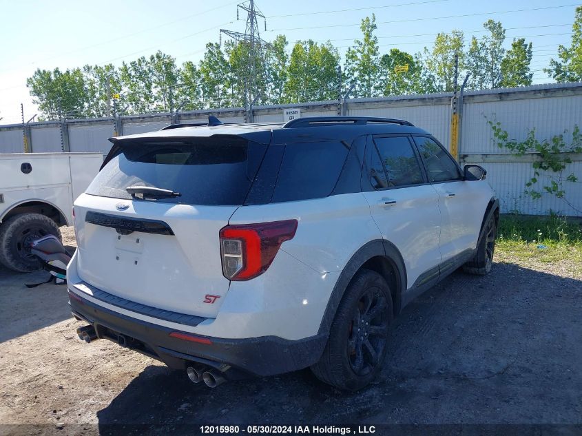 2020 Ford Explorer St VIN: 1FM5K8GC6LGB96757 Lot: 12015980