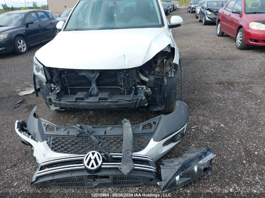 2015 Volkswagen Tiguan VIN: WVGHV7AX6FW529267 Lot: 12015984