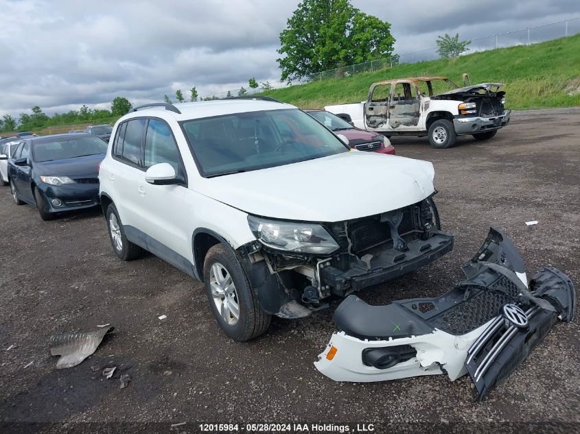 2015 Volkswagen Tiguan VIN: WVGHV7AX6FW529267 Lot: 12015984