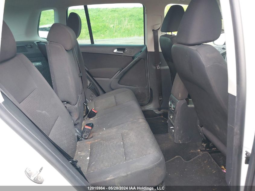 2015 Volkswagen Tiguan VIN: WVGHV7AX6FW529267 Lot: 12015984