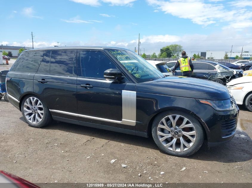 2021 Land Rover Range Rover VIN: SALGS2RKXMA426991 Lot: 12015989