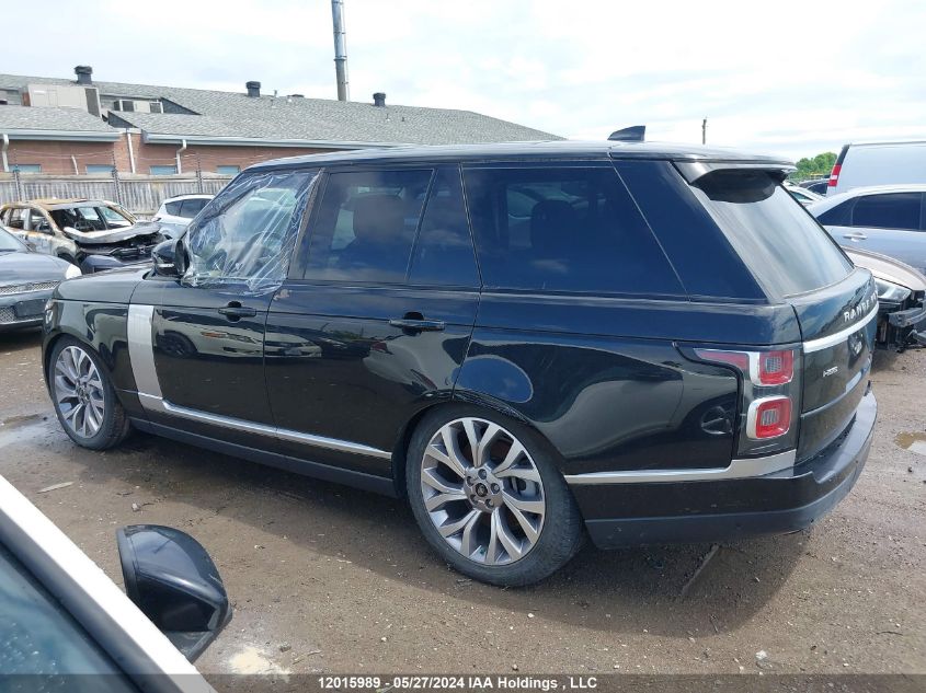2021 Land Rover Range Rover VIN: SALGS2RKXMA426991 Lot: 12015989