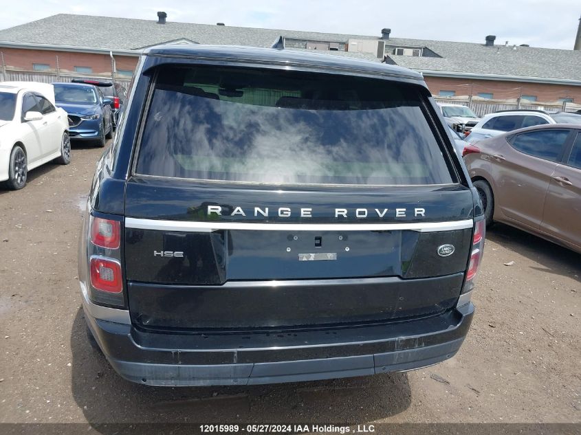 2021 Land Rover Range Rover VIN: SALGS2RKXMA426991 Lot: 12015989