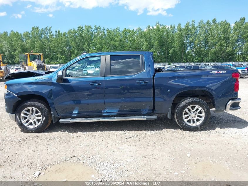 2022 Chevrolet Silverado VIN: 3GCUDDET1NG641905 Lot: 12015994