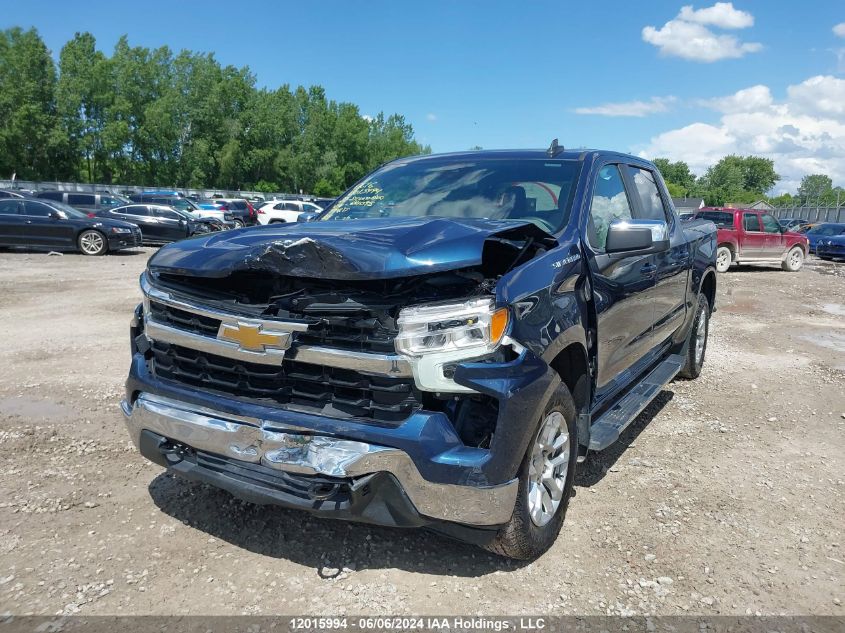 2022 Chevrolet Silverado VIN: 3GCUDDET1NG641905 Lot: 12015994