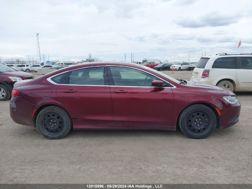 2016 Chrysler 200 Limited VIN: 1C3CCCAG2GN133989 Lot: 12015996