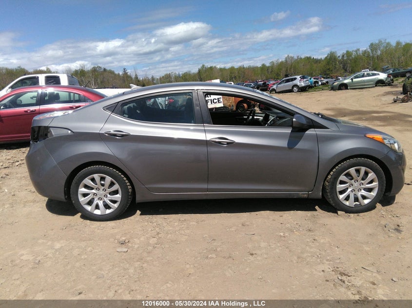 2013 Hyundai Elantra Gl VIN: 5NPDH4AE8DH324186 Lot: 12016000