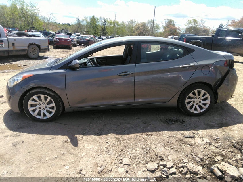 2013 Hyundai Elantra Gl VIN: 5NPDH4AE8DH324186 Lot: 12016000