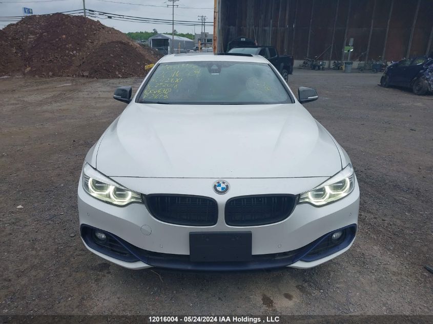 2015 BMW 428 Xi Gran Coupe VIN: WBA4A7C52FG292018 Lot: 12016004