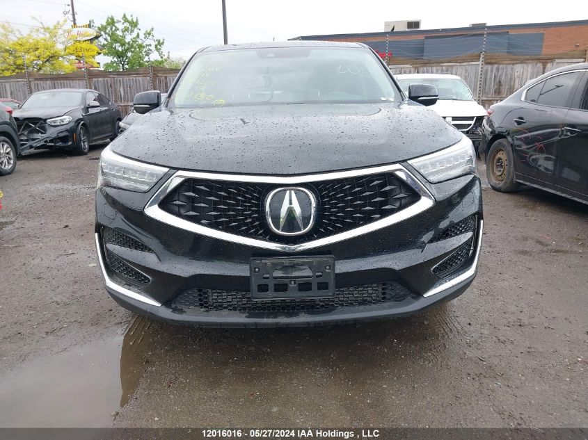 2019 Acura Rdx VIN: 5J8TC2H75KL801852 Lot: 12016016