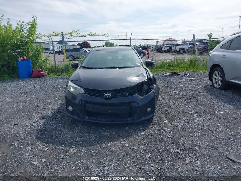 2014 Toyota Corolla VIN: 2T1BURHE2EC212297 Lot: 12016025