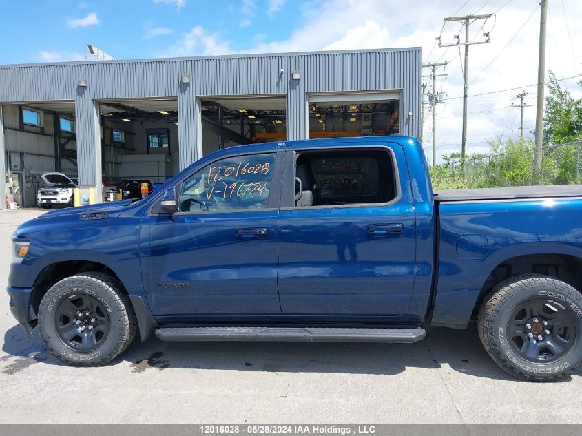 2022 Ram 1500 Sport VIN: 1C6SRFVT6NN196774 Lot: 12016028