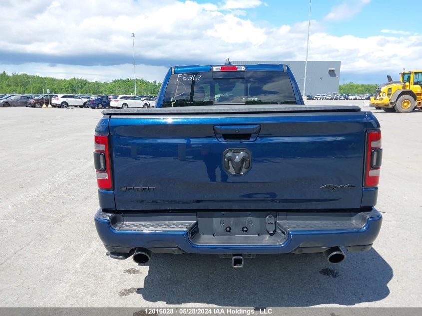 2022 Ram 1500 Sport VIN: 1C6SRFVT6NN196774 Lot: 12016028