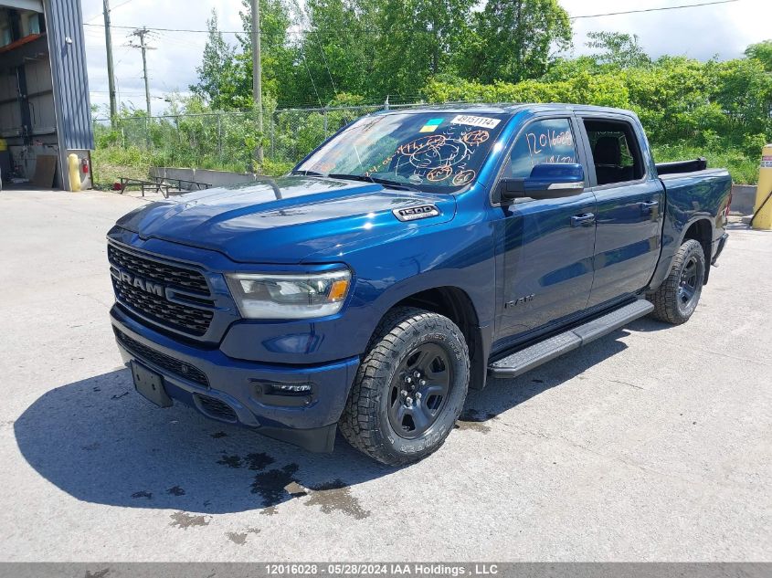 2022 Ram 1500 Sport VIN: 1C6SRFVT6NN196774 Lot: 12016028