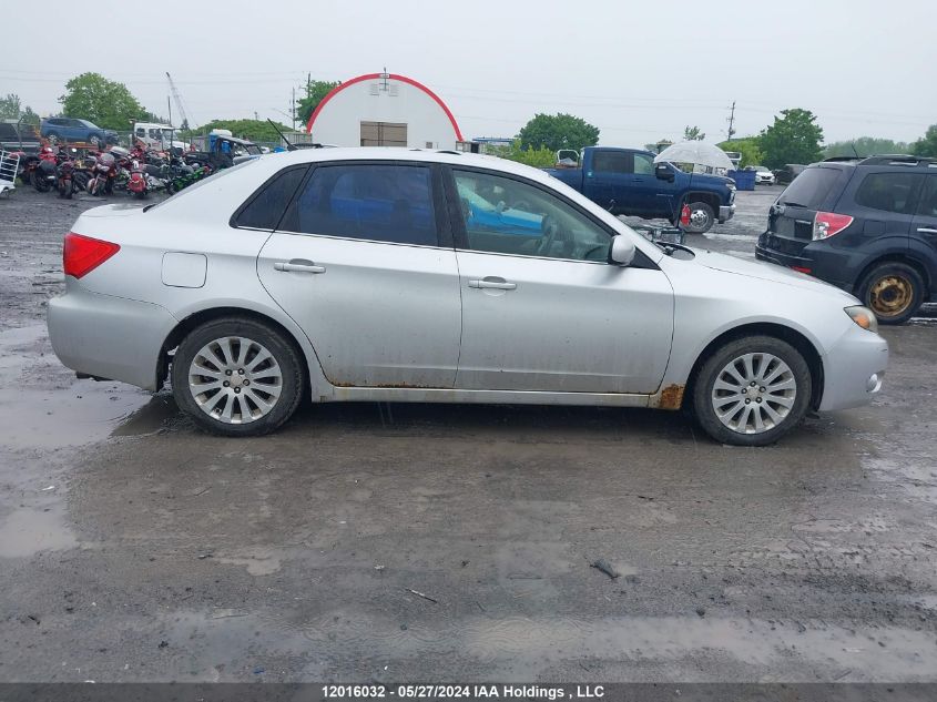 2008 Subaru Impreza 2.5I VIN: JF1GE61698H502756 Lot: 12016032