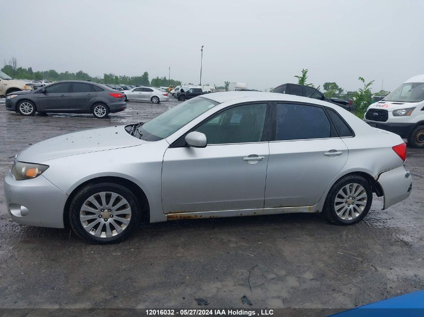 2008 Subaru Impreza 2.5I VIN: JF1GE61698H502756 Lot: 12016032