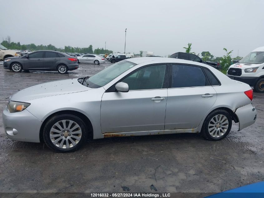 2008 Subaru Impreza 2.5I VIN: JF1GE61698H502756 Lot: 12016032