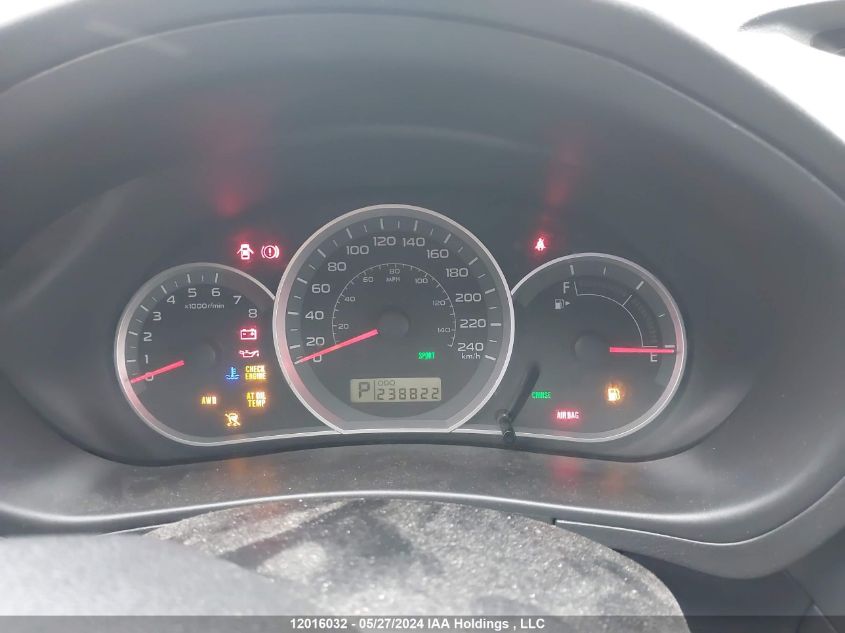 2008 Subaru Impreza 2.5I VIN: JF1GE61698H502756 Lot: 12016032