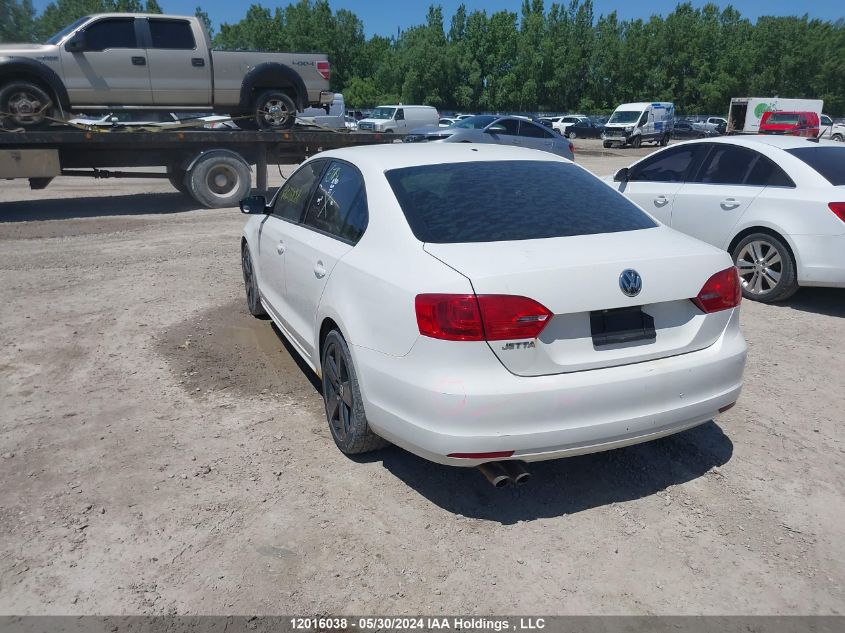 2012 Volkswagen Jetta Sedan VIN: 3VW2K7AJ4CM314526 Lot: 12016038