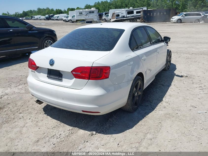 2012 Volkswagen Jetta Sedan VIN: 3VW2K7AJ4CM314526 Lot: 12016038