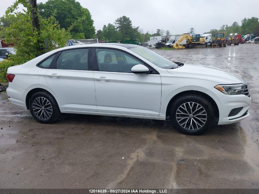 2021 Volkswagen Jetta Sel VIN: 3VWE57BUXMM052820 Lot: 12016039